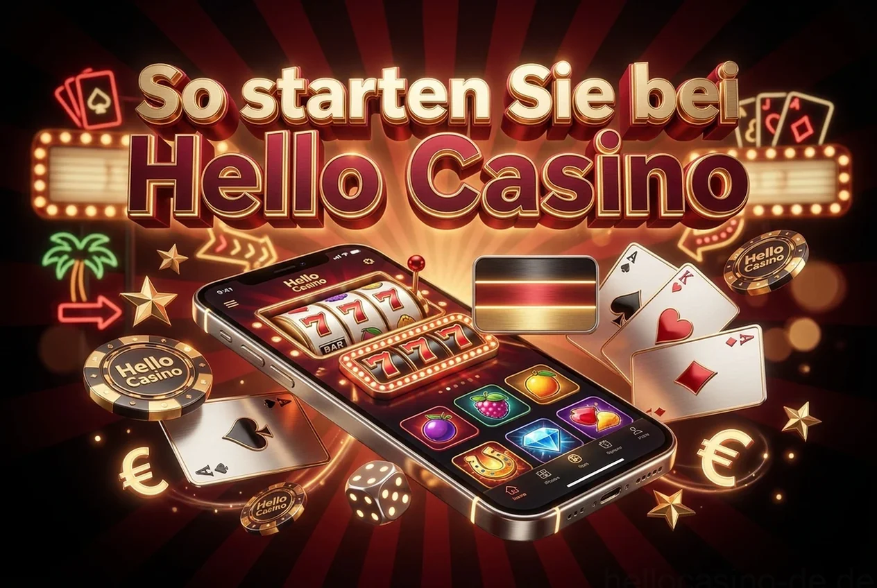 So starten Sie bei Hello Casino